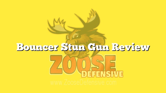 Bouncer Stun Gun Review