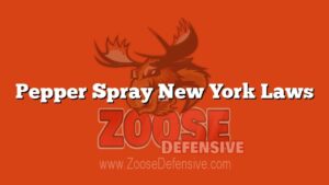 Pepper Spray New York Laws