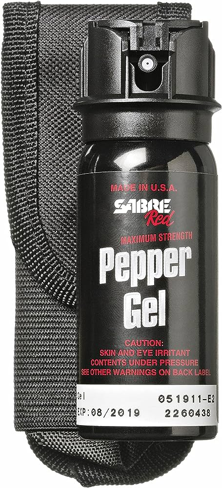 Pepper Spray Gel
