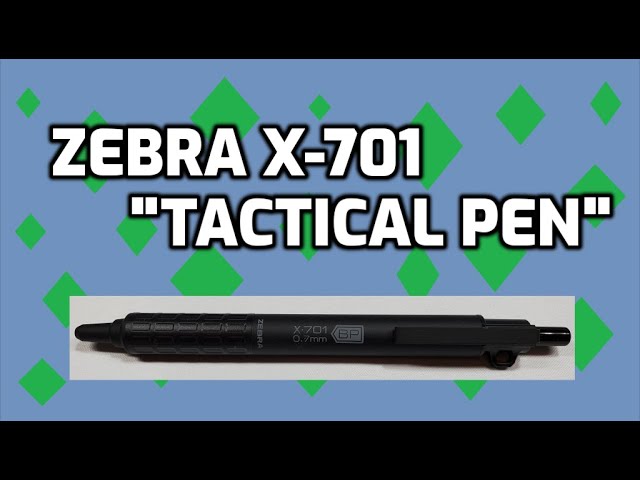 Zebra Tactical Pen