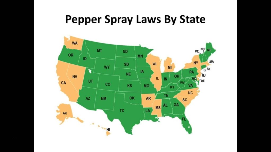 Pepper Spray Age Limit