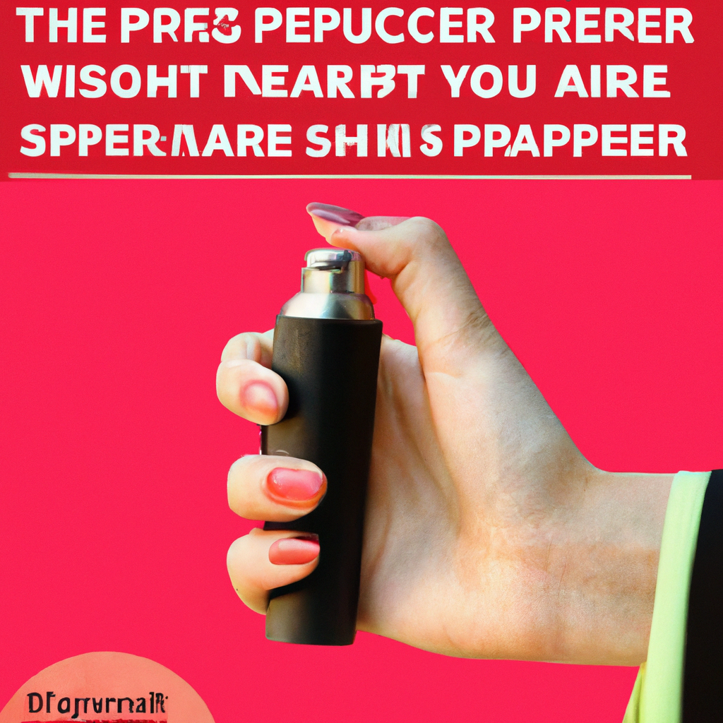 Pepper Spray For Women