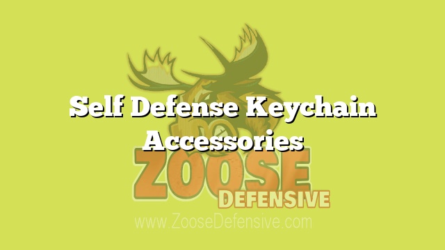 Self Defense Keychain Accessories