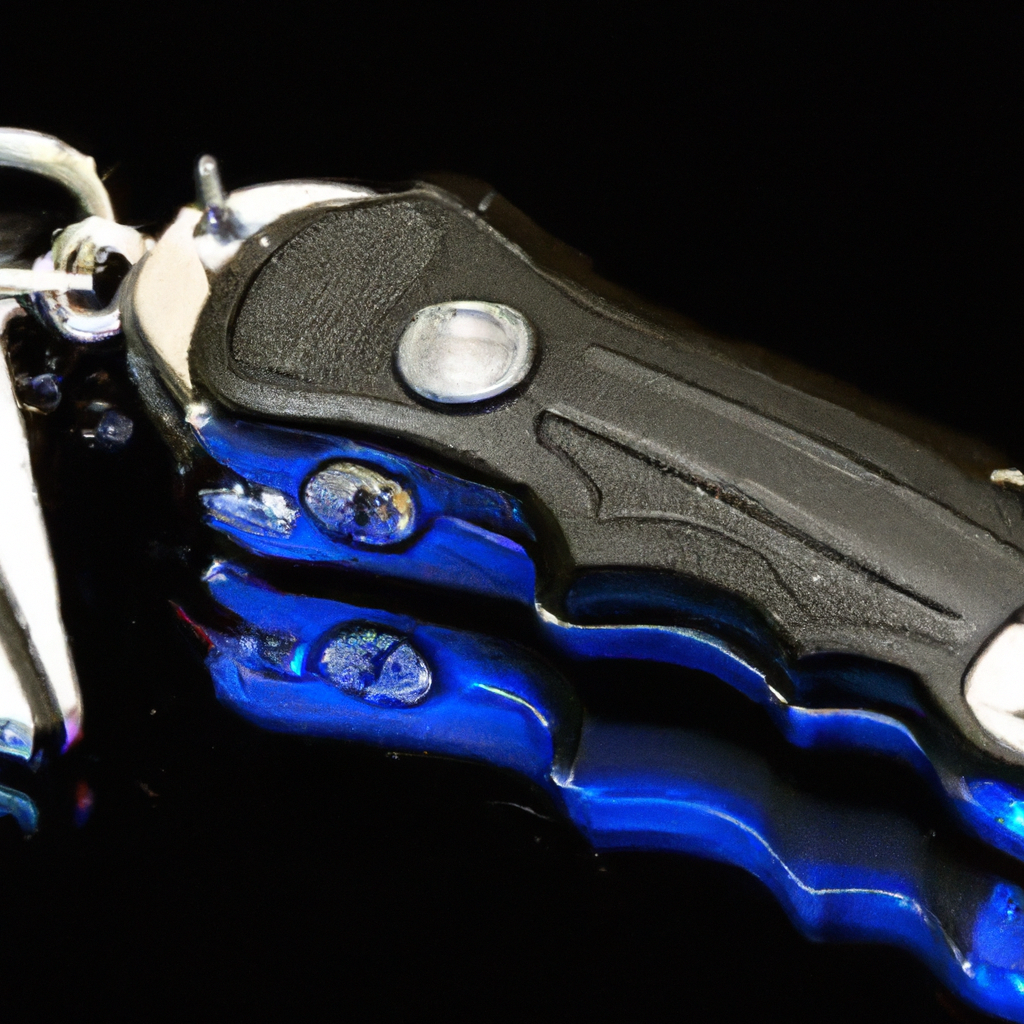 Self Defense Keychain With A Taser