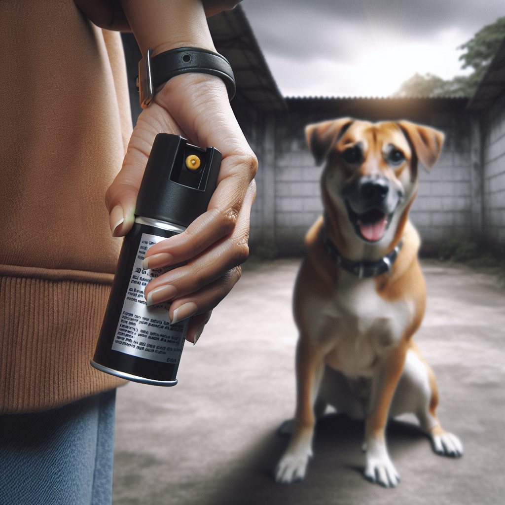 How to Safely Use Pepper Spray for Dogs