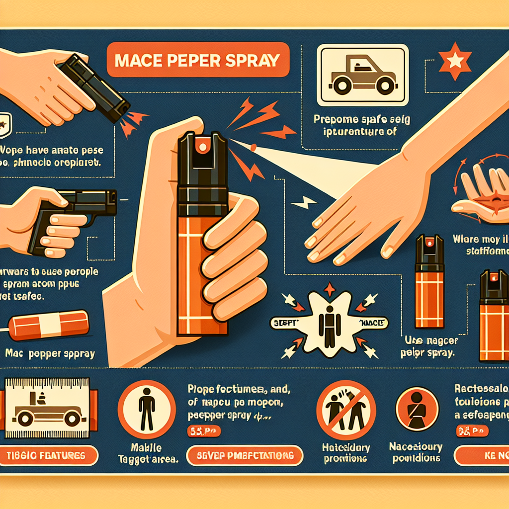 How to Use Mace Pepper Spray Effectively