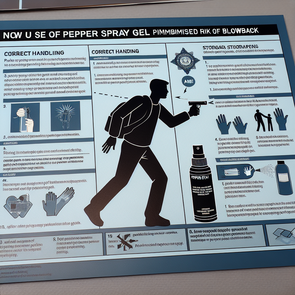 How to Use Pepper Spray Gel Effectively