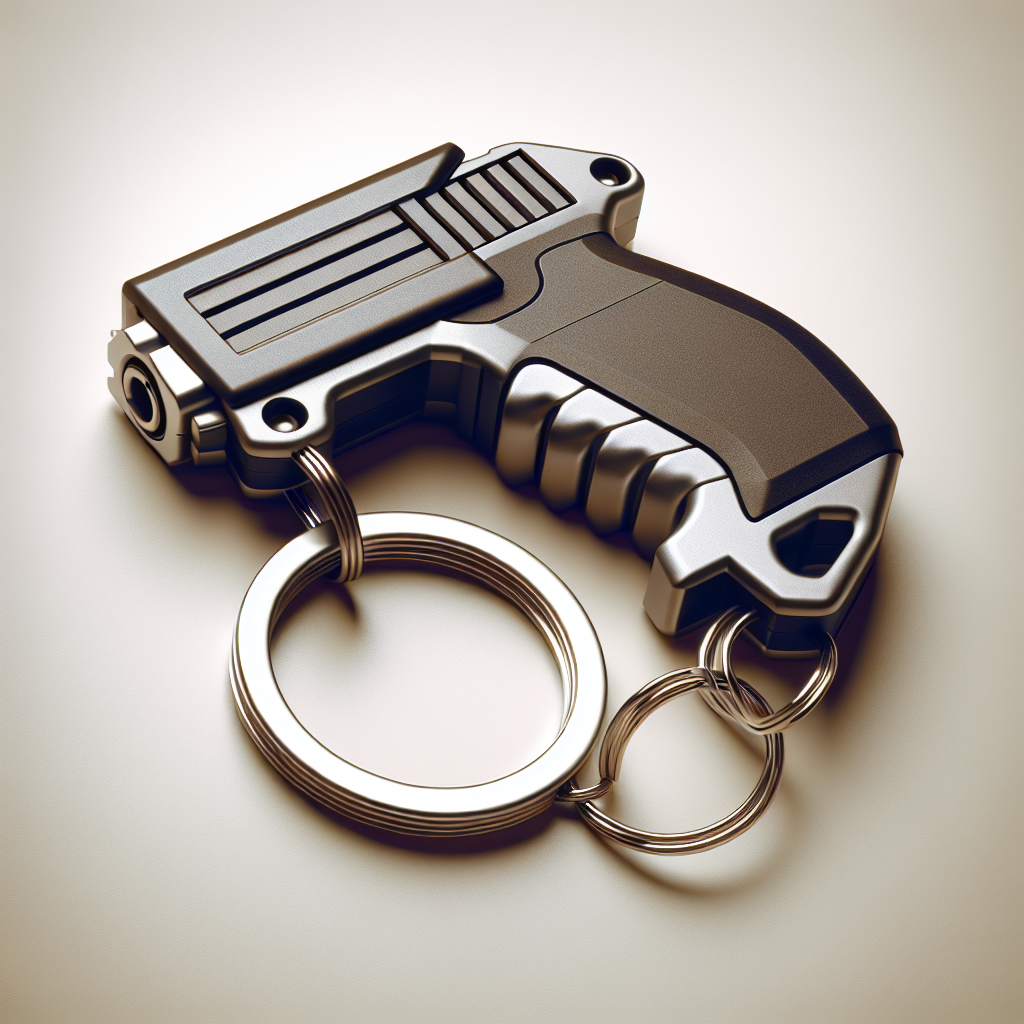 Self Defense Keychain With Stun Gun