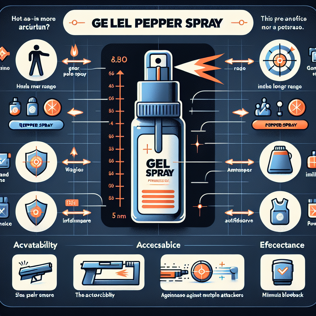 The Benefits of Using Gel Pepper Spray