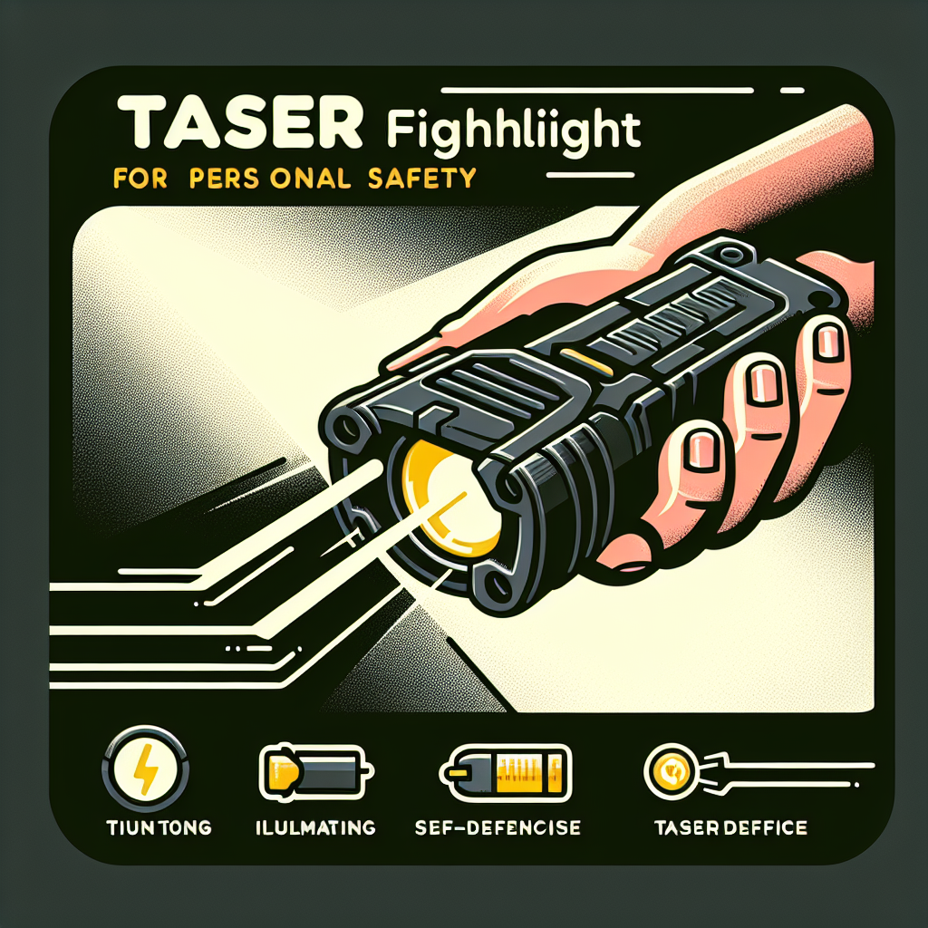The Powerful Taser Flashlight for Personal Safety
