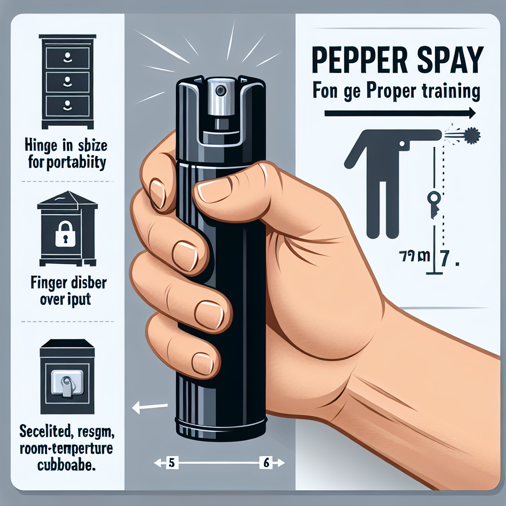 The Ultimate Guide to Using Portable Pepper Spray Safely