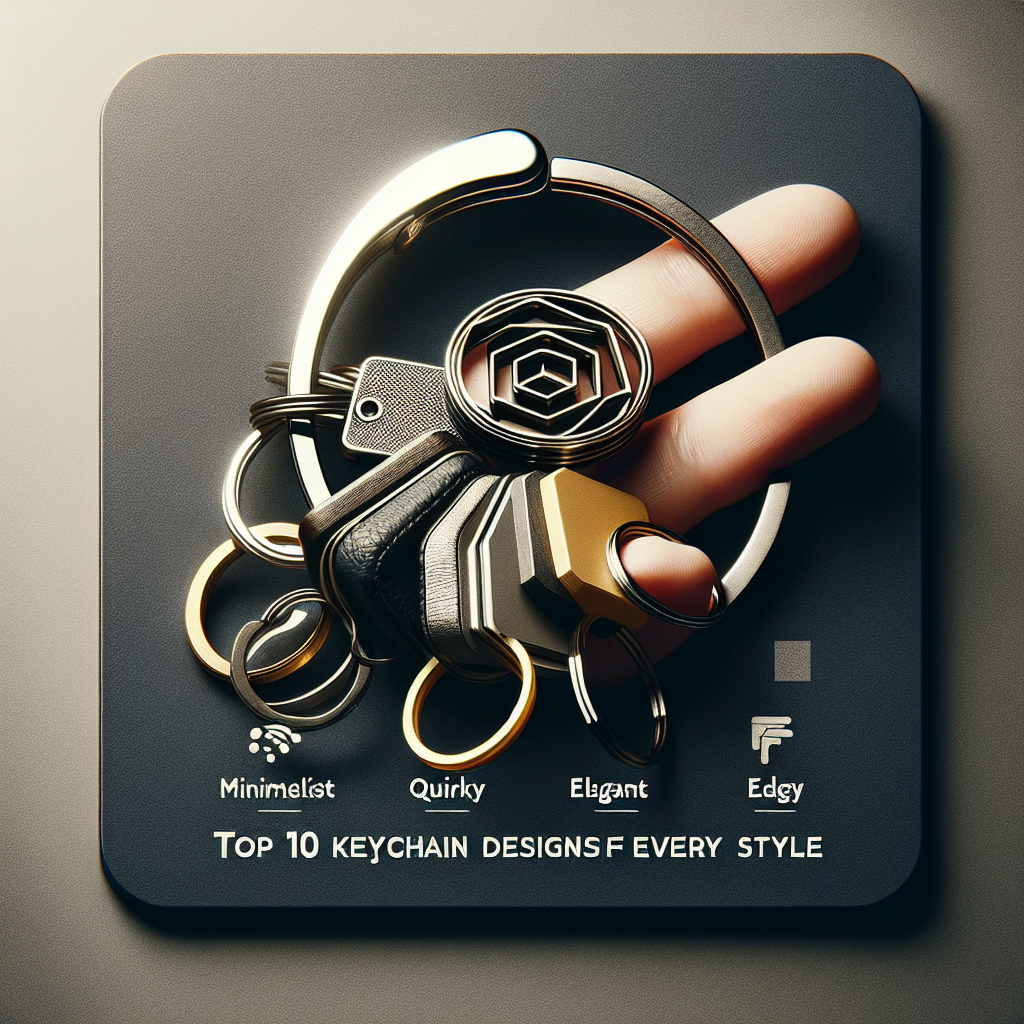 Top 10 Keychain Designs for Every Style
