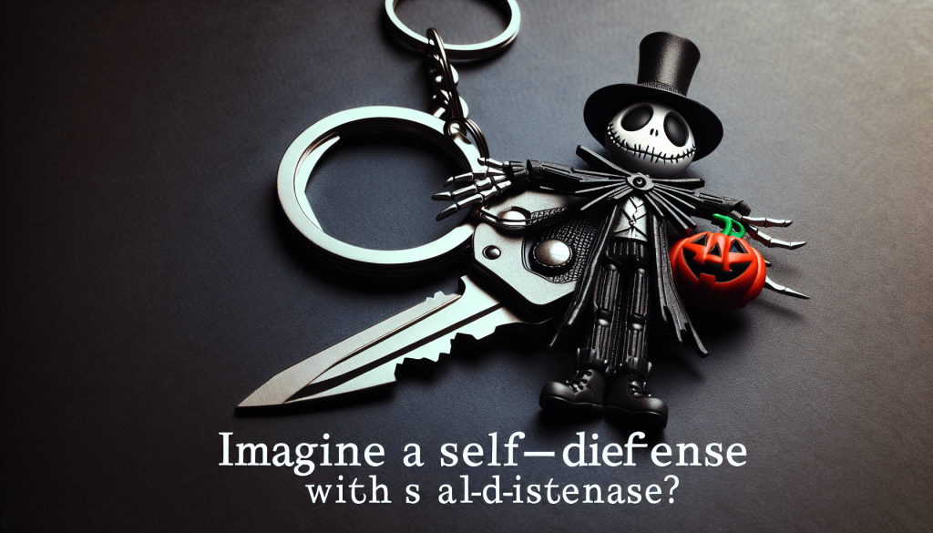 Nightmare Before Christmas Self Defense Keychain