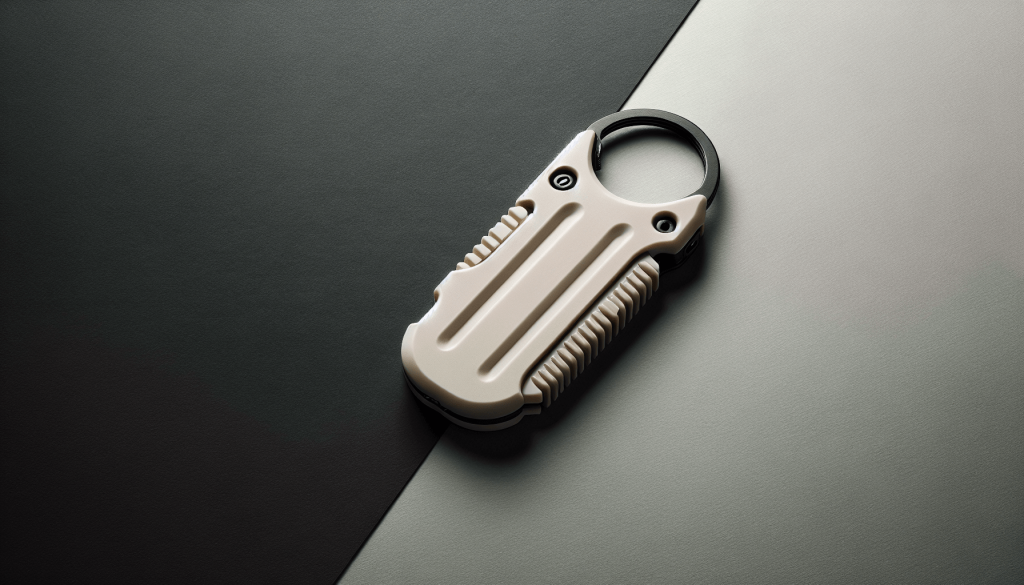 Self Defense Keychain Off White
